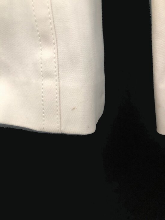 GUCCI Ivory Cotton Blend Short Blazer Jacket Small Tagged 38 - Picture 15 of 16